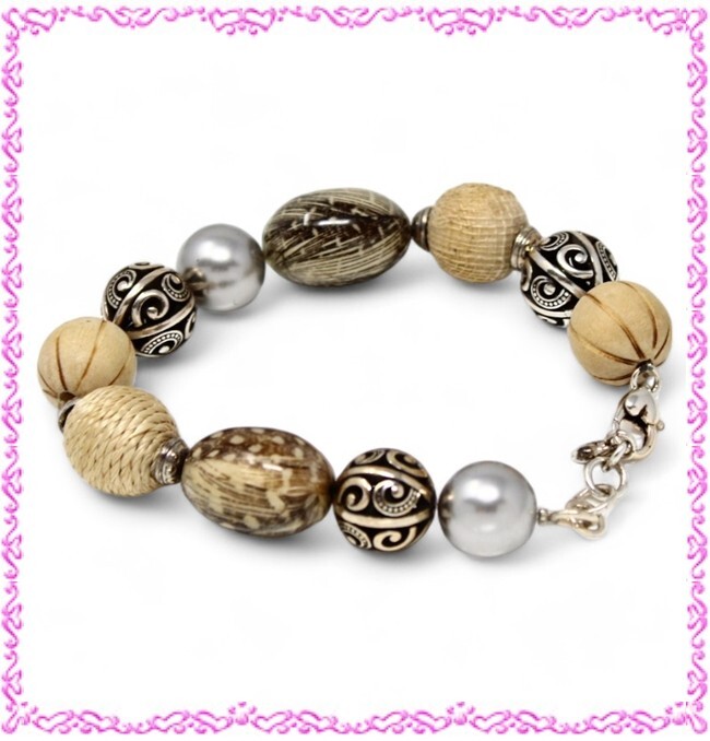 Brighton Natural Elements Large Beaded Retired Br… - image 3