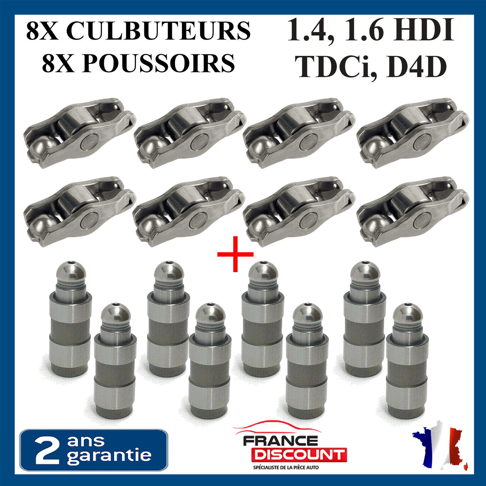 Linguet culbuteur pour Transit Tourneo 1.5 1.6 TDCi poussoir moteur 1145958