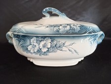 Faience Tureen St Amand & Hamage Model SYLVIA Iron Earth