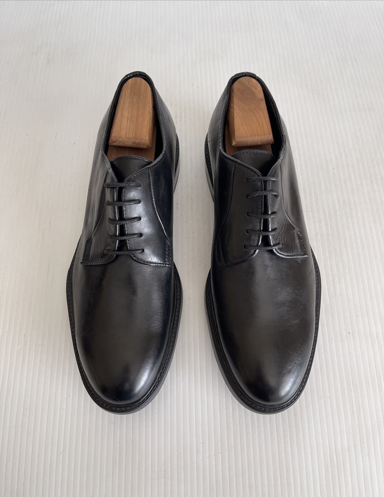SAOLA To Boot New York Fiano Plain Toe Derby Nero 11 US (N26)