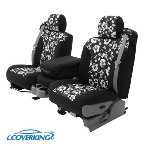 Coverking Custom Front Row Seat Covers Neoprene - Choose Color - Picture 19 of 20