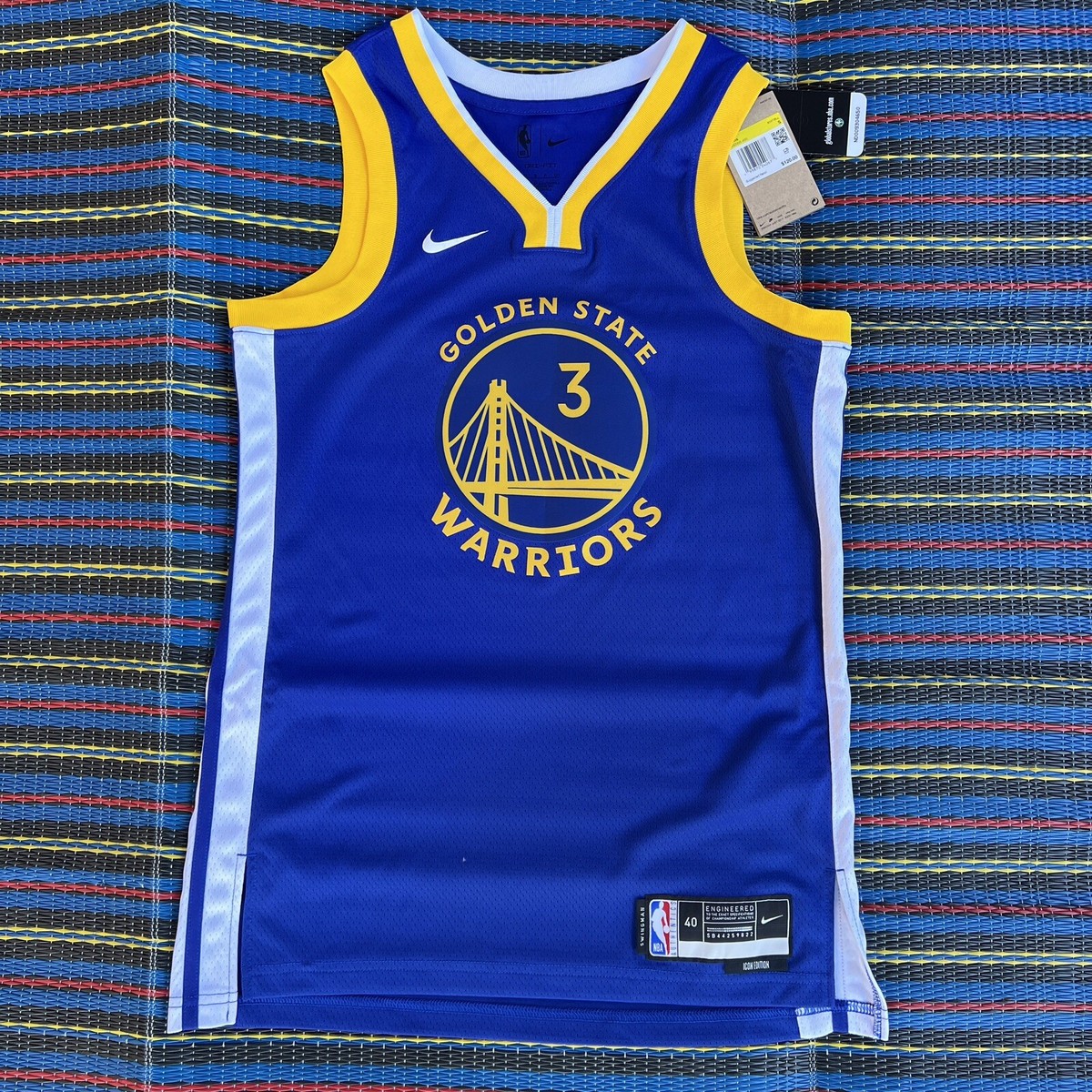 Nike Golden State Warriors DN2005-495 Jordan Poole Icon Edition  