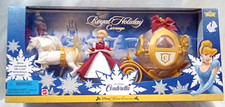 1998 Mattel Disney Cinderella Royal Holiday Carriage w/ Mini Doll 19096 NEW