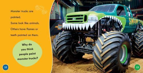 monster truck with teeth