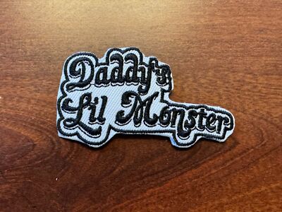  Daddy s Lil Monster  Patch
