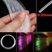 Fibre optic lights - 0.25mm optical cable end glowing PMMA /DIY, Lights, Sensory