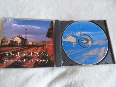 Phil and John - Breakfast at Rubys - cd - 1994 - SIGNED