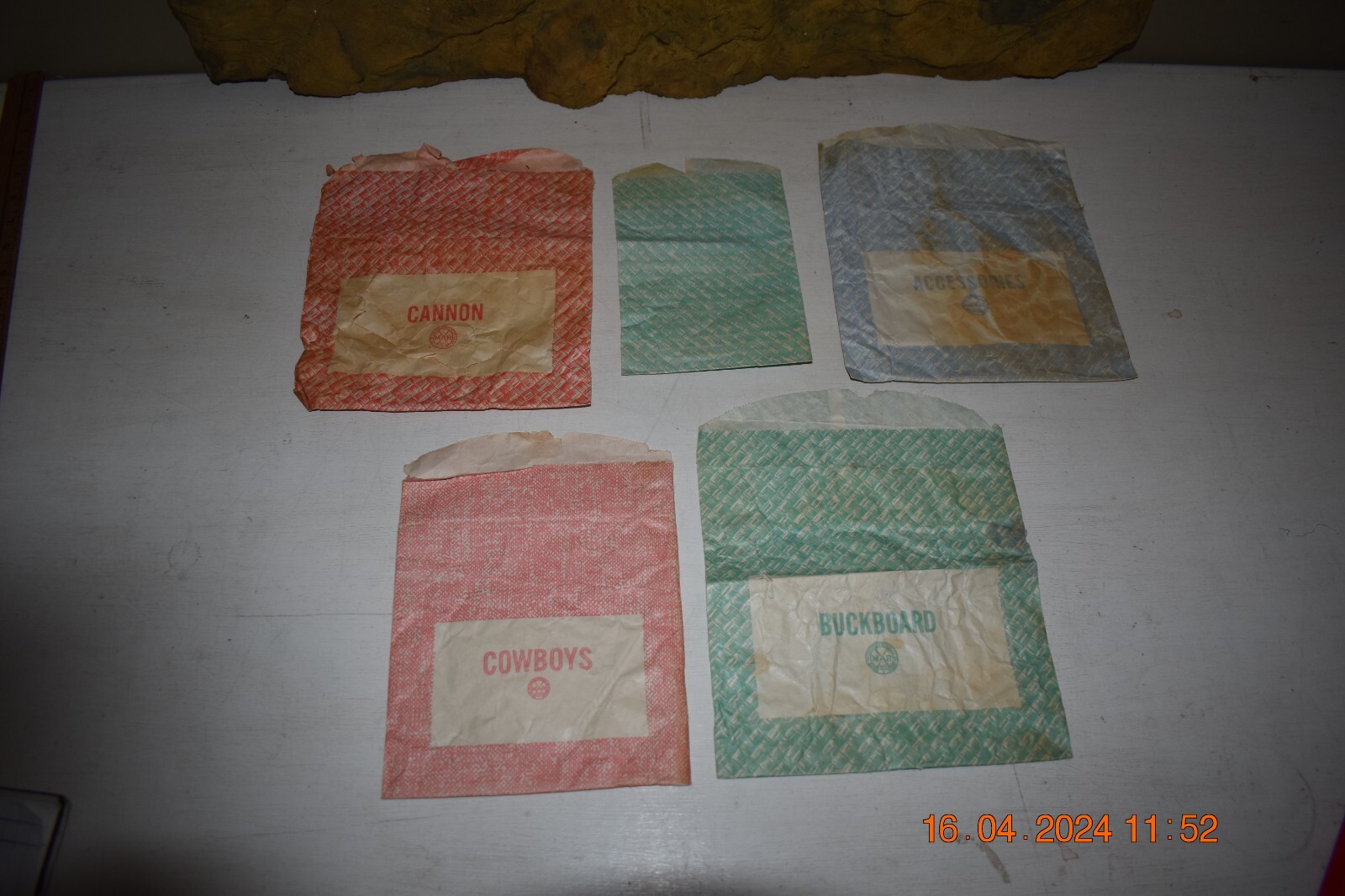 Vintage Marx Playset Bags eBay