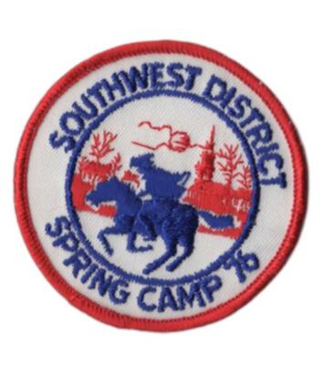76 Spring Camp Southwest District BSA Patch RD Bdr. [VA-5311] | eBay