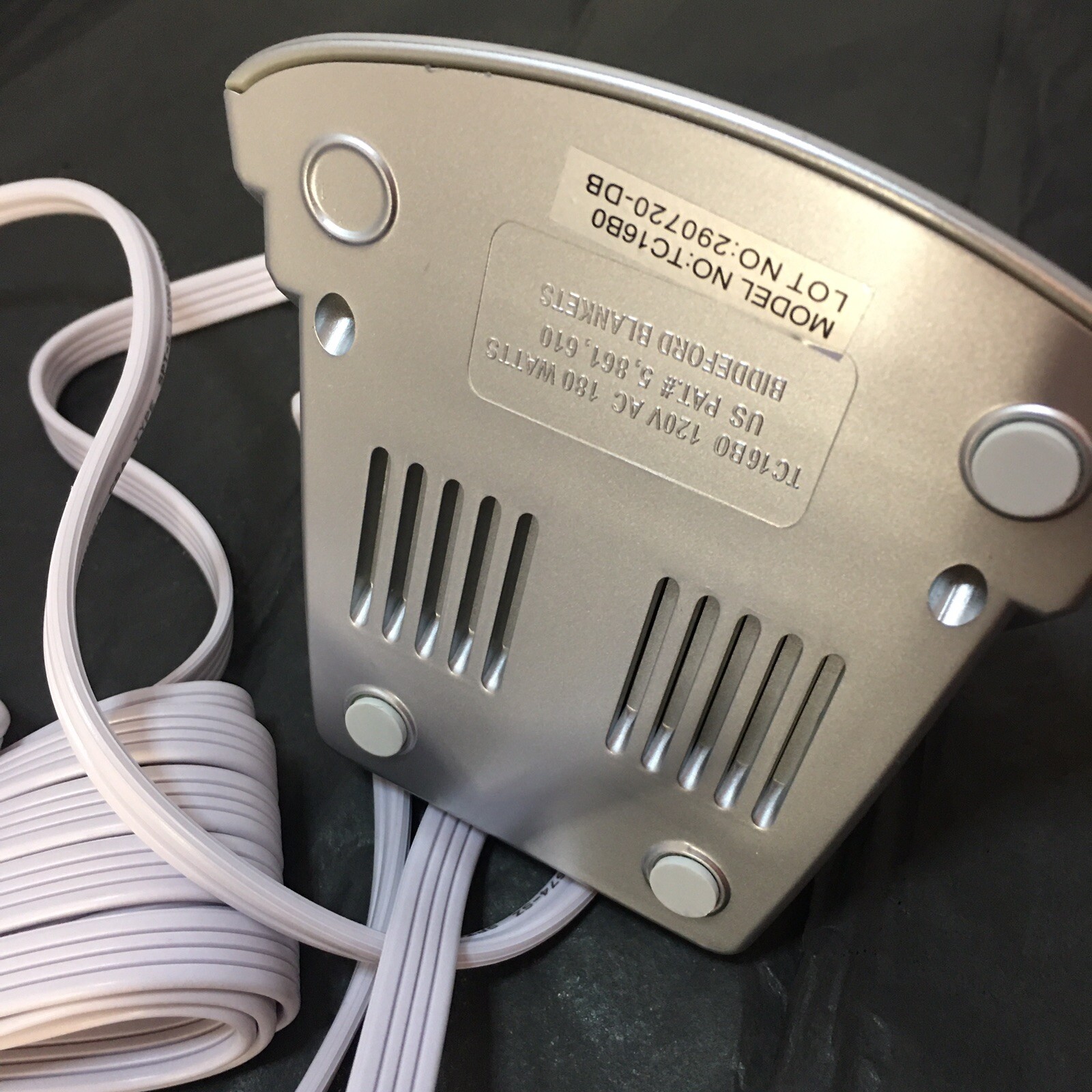 Biddeford Electric Blanket New 4 Prong Temperature Controller Model