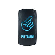 Rocker Switch The Spocker Onoff Atv Utv Off-road Pickup Blue Lighted