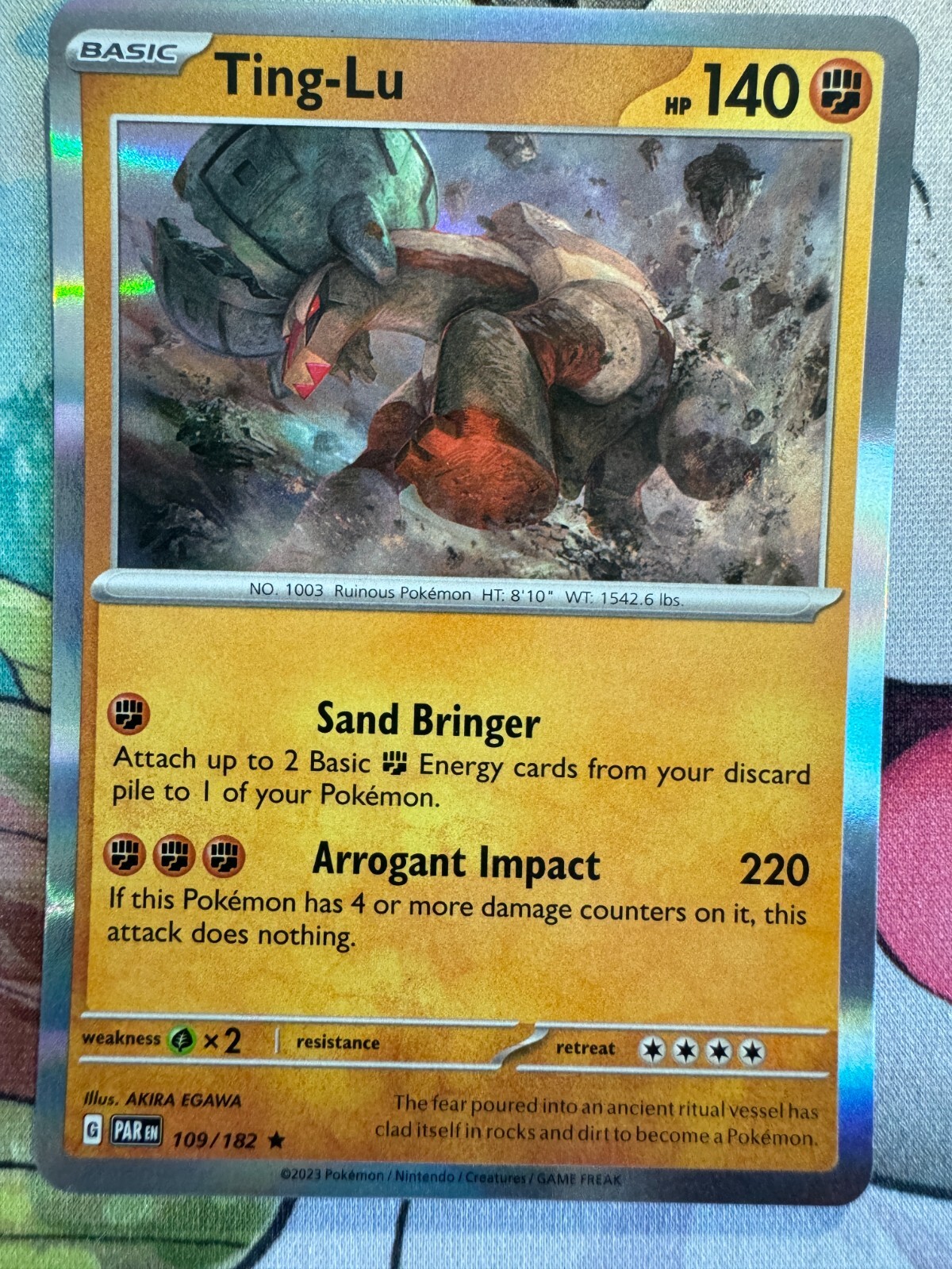 Ting-Lu Holo English Pokemon TCG BKK467
