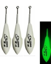 piombo pesca surfcasting astina luminoso bianco long tail fluorescente mare