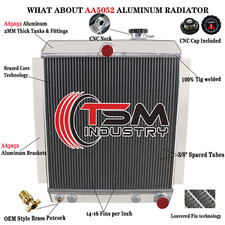 4row Aluminum Radiator Fit 1948-1954 Chevrolet Truck 3100 3600 3800 3900 Pickup 4row Aluminum Radiator Fit 1948-1954 Chevrolet Truck 3100 3600 3800 3900 Pickup