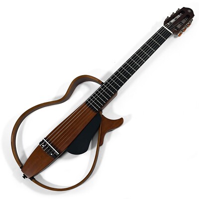 ファンタ　YAMAHA SLG200N NT 美品！ Yamaha SLG200N NT Silent Acoustic Electric Guitar Nylon