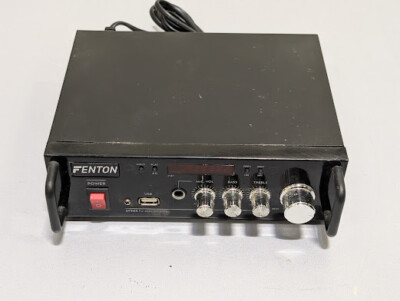 Fenton AV340BT Stereo Amplifier - Working, Signs of Use