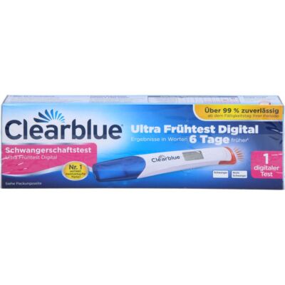 CLEARBLUE Schwangerschaftst.Ultra Frühtest digital 1 St PZN17364717