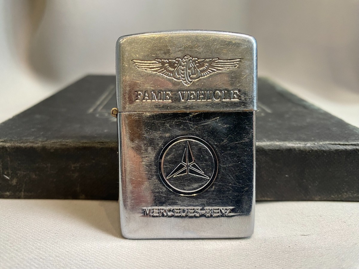Zippo Lighter MERCEDES-BENZ Automobile Emblem with Case | eBay