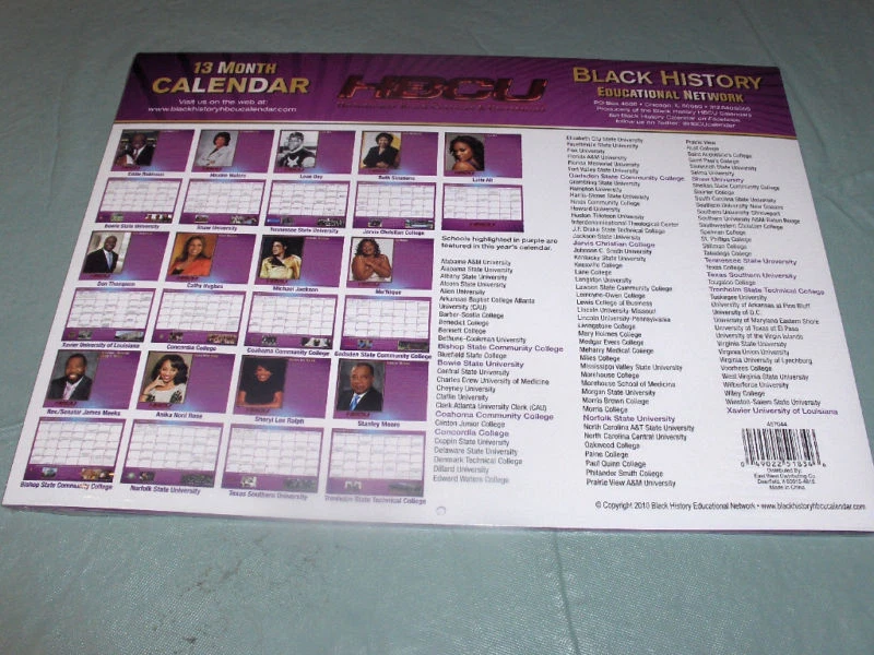 2011 BLACK HISTORY CALENDAR W/ MICHAEL JACKSON SEALED | eBay