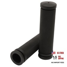 ATV Grips Black Durable, Comfortable Replacement Handlebar Grips for Off