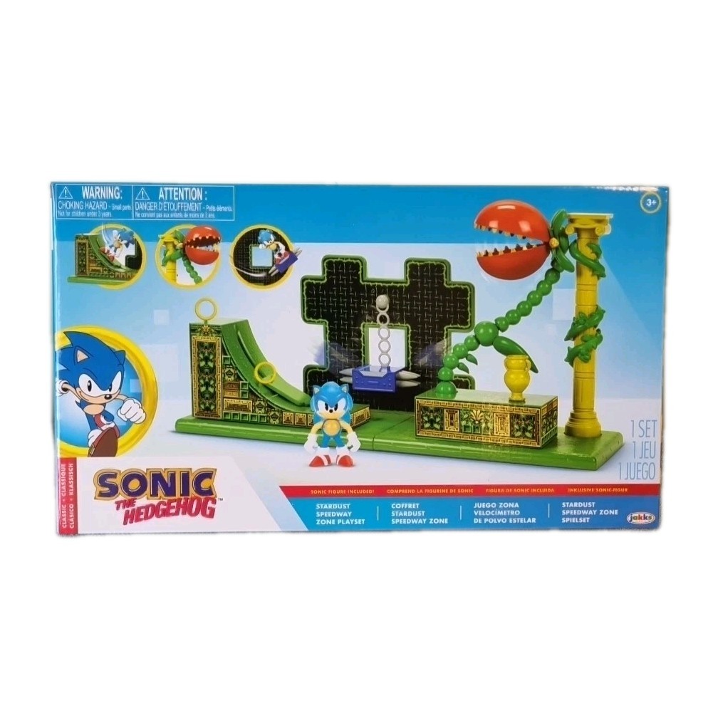 SONIC THE HEDGEHOG ▪︎ 2.5"" ▪︎ Stardust Speedway Zone Playset ▪︎