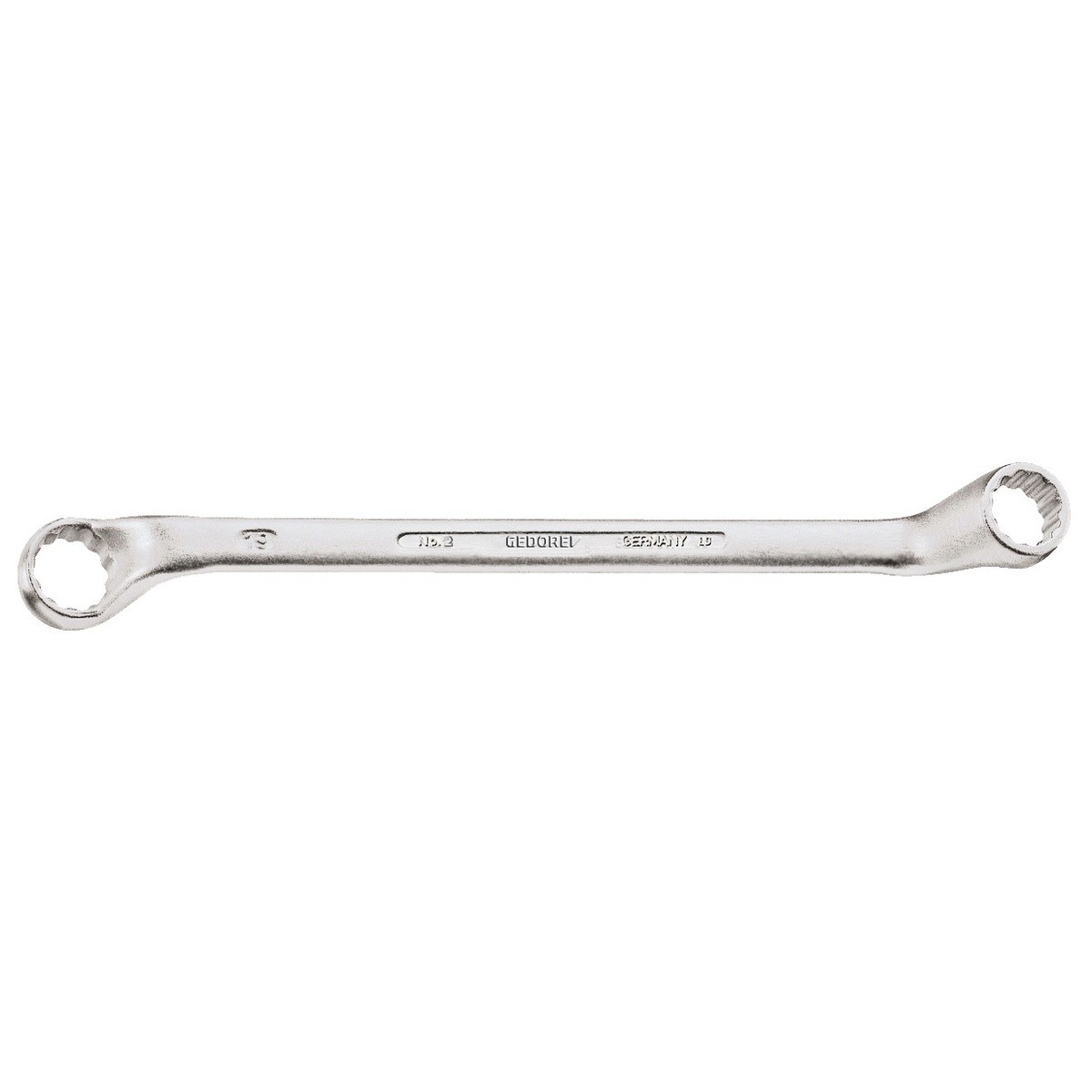 GENERIQUE - Clé polygonale double - Contre-coudée - 16 x 17 mm - 245 mm - Image 2
