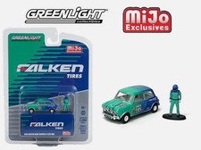 Greenlight Austin Mini Cooper S 1275 Mki N 22 1967 Falken Tires With Race Driver Figure 1:64 51454