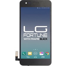 For LG Fortune New Brilliance LCD With Touch Frame Black Color Replacement