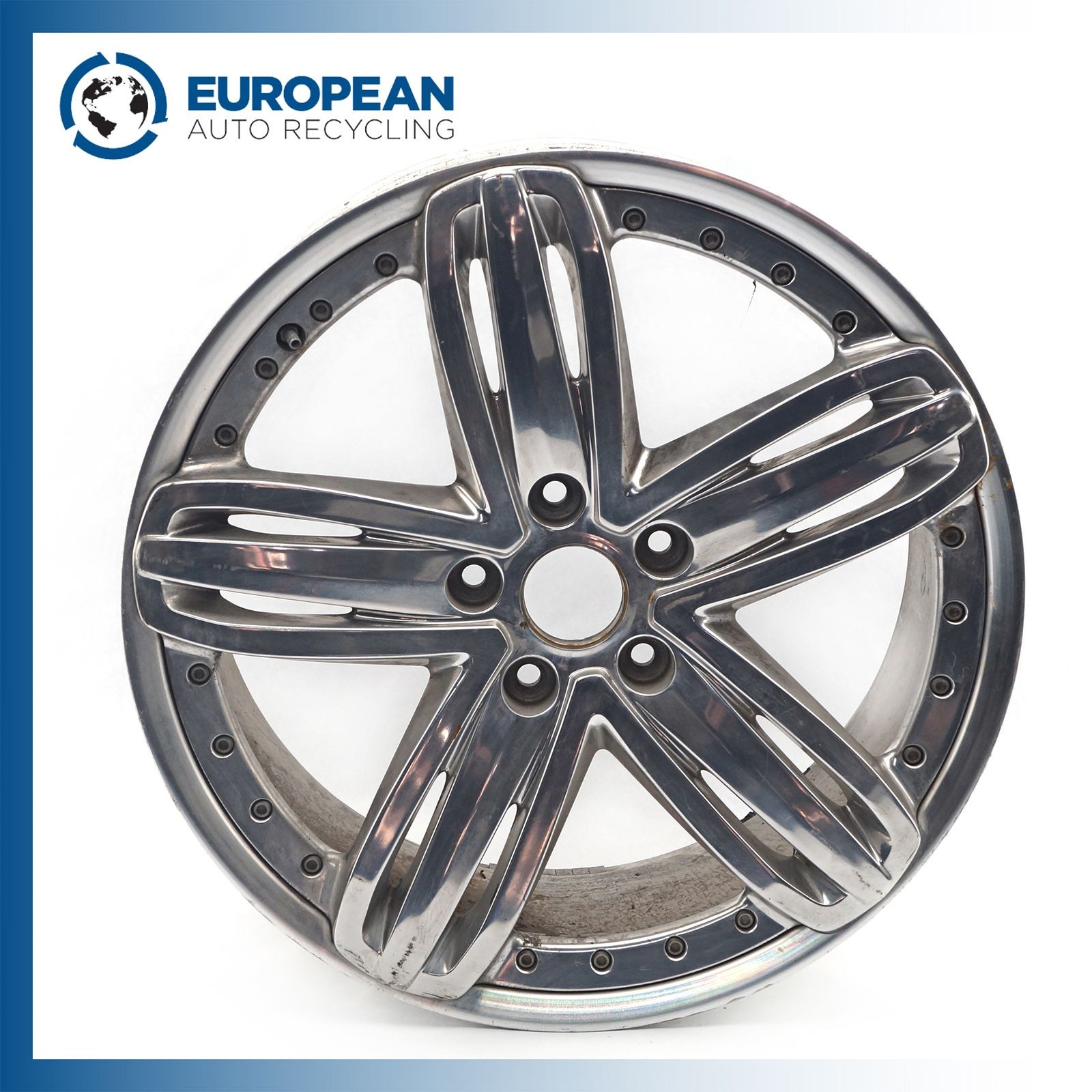 2016 BENTLEY MULSANNE 21x9 Wheel Rim - OEM 3Y0601025AN CHROME