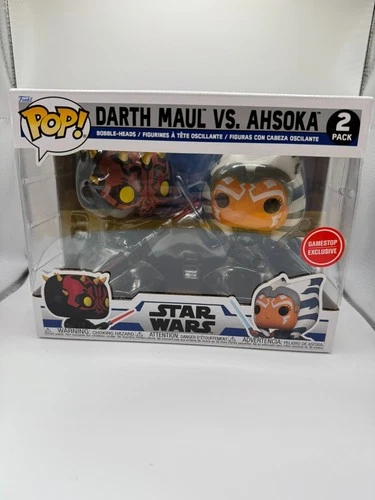 Funko Pop! Vinyl: Star Wars - Darth Maul vs. Ahsoka - GameStop (Exclusive)