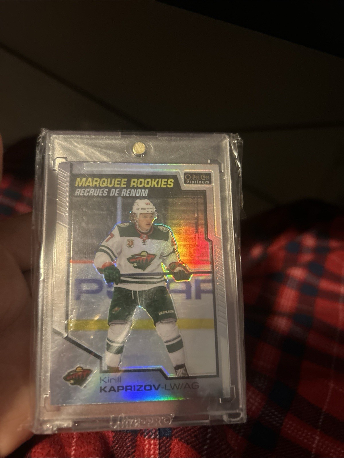 2020-21 O-Pee-Chee Platinum - Marquee Rookies Kirill Kaprizov #200 Rainbow (RC)