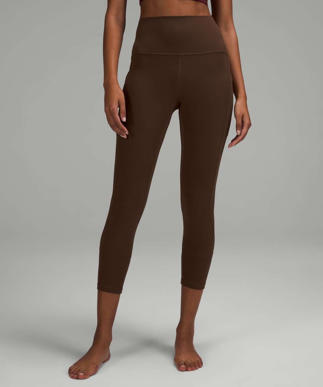 LULULEMON Align Pockets 25" Java Brown High Rise … - image 11