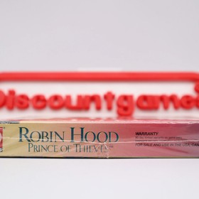NES Nintendo ROBIN HOOD: PRINCE OF THIEVES - NEW & Factory Sealed with H-Seam!