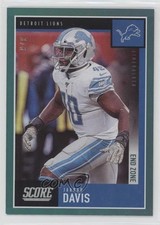 2020 Score End Zone 3/6 Jarrad Davis #222 4z8