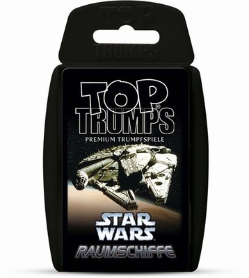 TOP TRUMPS - STAR WARS - Raumschiffe - Quartett / Spielkarten - Winning Moves