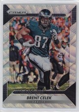 2016 Panini Prizm Blue Wave Prizm 60/149 Brent Celek #97 0q3