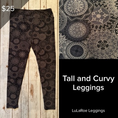 LuLaRoe BRAND NEW Leggings Tall & Curvy TC Buttery Soft Leggings Print