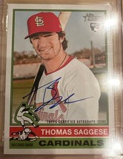 inals Thomas Saggese Topps Heritage 828597