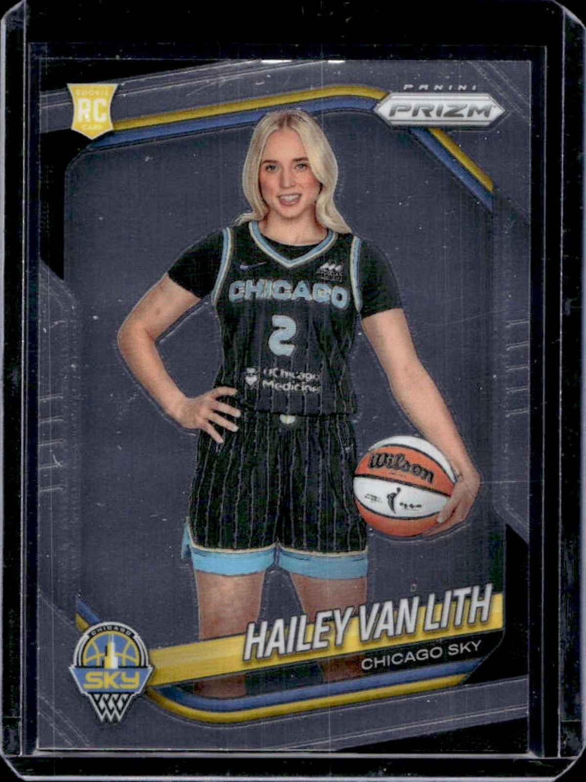 2025 Panini WNBA Prizm Hailey Van Lith RC Rookie Variation #139 Sky