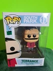 Funko Pop! South Park #11 Terrance Vinyl Figure *Vaulted* w/Protector