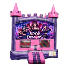 Neon Pop Stars Art Panel Vinyl Banner for 13x13 Modular Bounce House Jumper 16oz