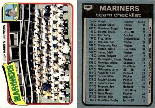 1980 Topps Baseball Complete Your Set #201-300 You Pick! - Picture 110 of 134