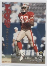 1995 Upper Deck Collector's Choice Update JJ Stokes #U55 Rookie RC