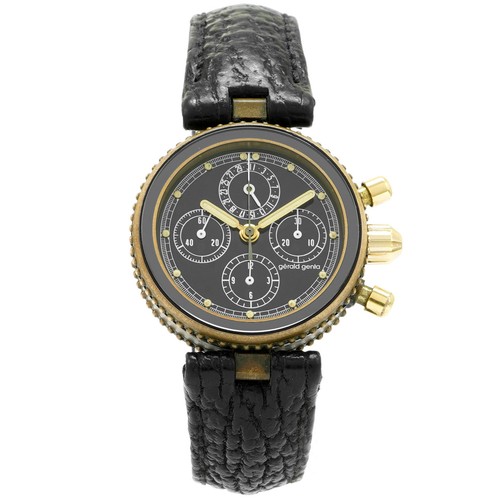 Gerald Genta Watch Gefica Safari Bronze Chronograph G3080.7 - ...