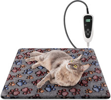 Cat Heating Pad, Waterproof Pet Heating Pad for Cats Dog Indoor, 11 Adjustable T