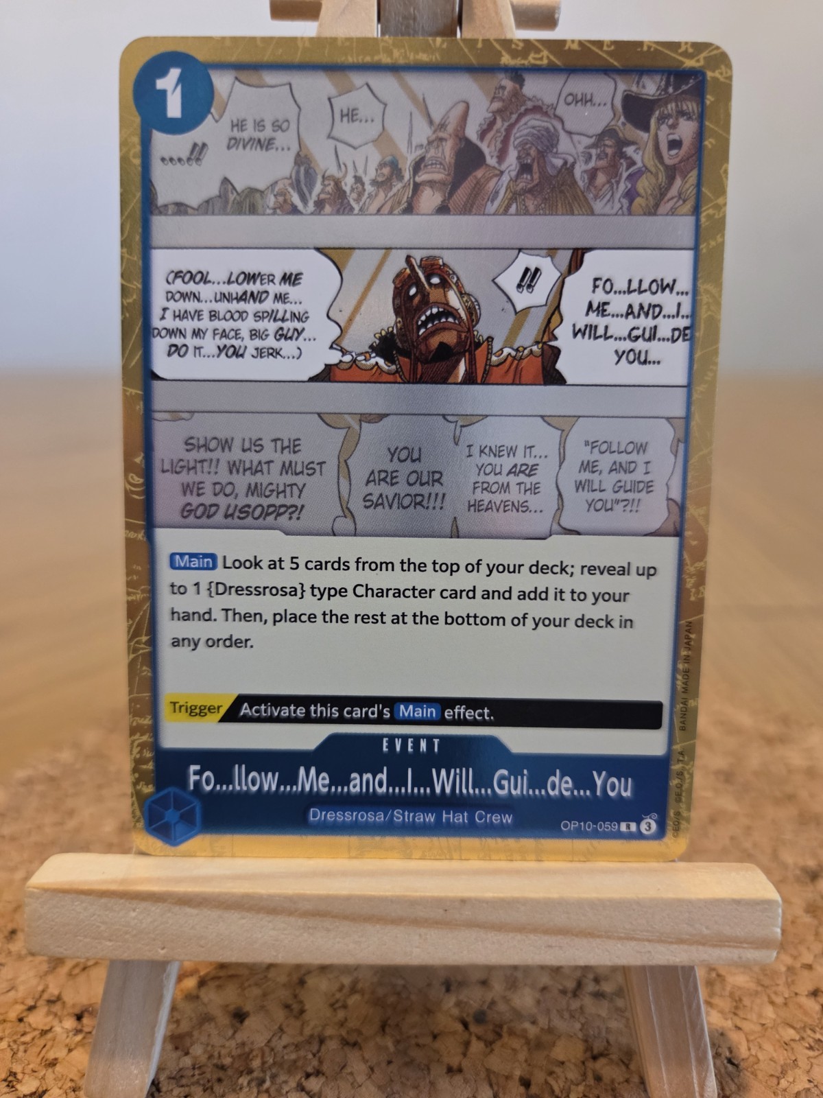 Follow Me and I Will Guide You OP10-059 - One Piece TCG - Royal Blood (OP10)