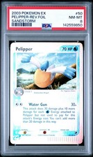 PSA 8 PELIPPER #50 REVERSE HOLO FOIL 2003 POKEMON EX SANDSTORM on eBay
