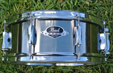    PEARL EXPORT EXX 14" SNARE DRUM in SMOKEY CHROME for YOUR SET LOT L156   