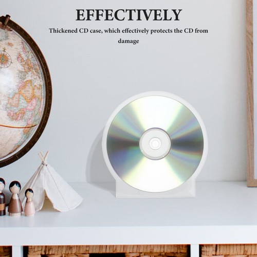 50 Pcs Thickened CD Box Storage Boxes with Lids Holders for Home - Afbeelding 3 van 12