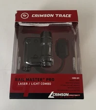 Crimson Trace CMR-301 Railmaster Pro Laser Light Combo Black - Open Box